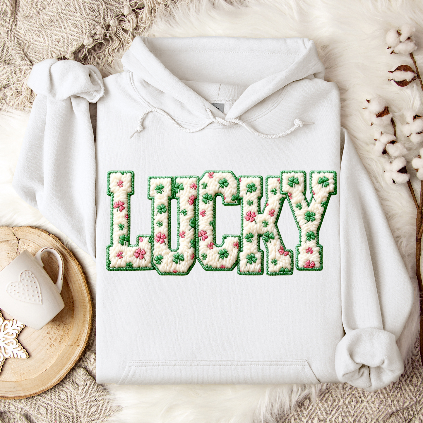 Faux Yarn Lucky