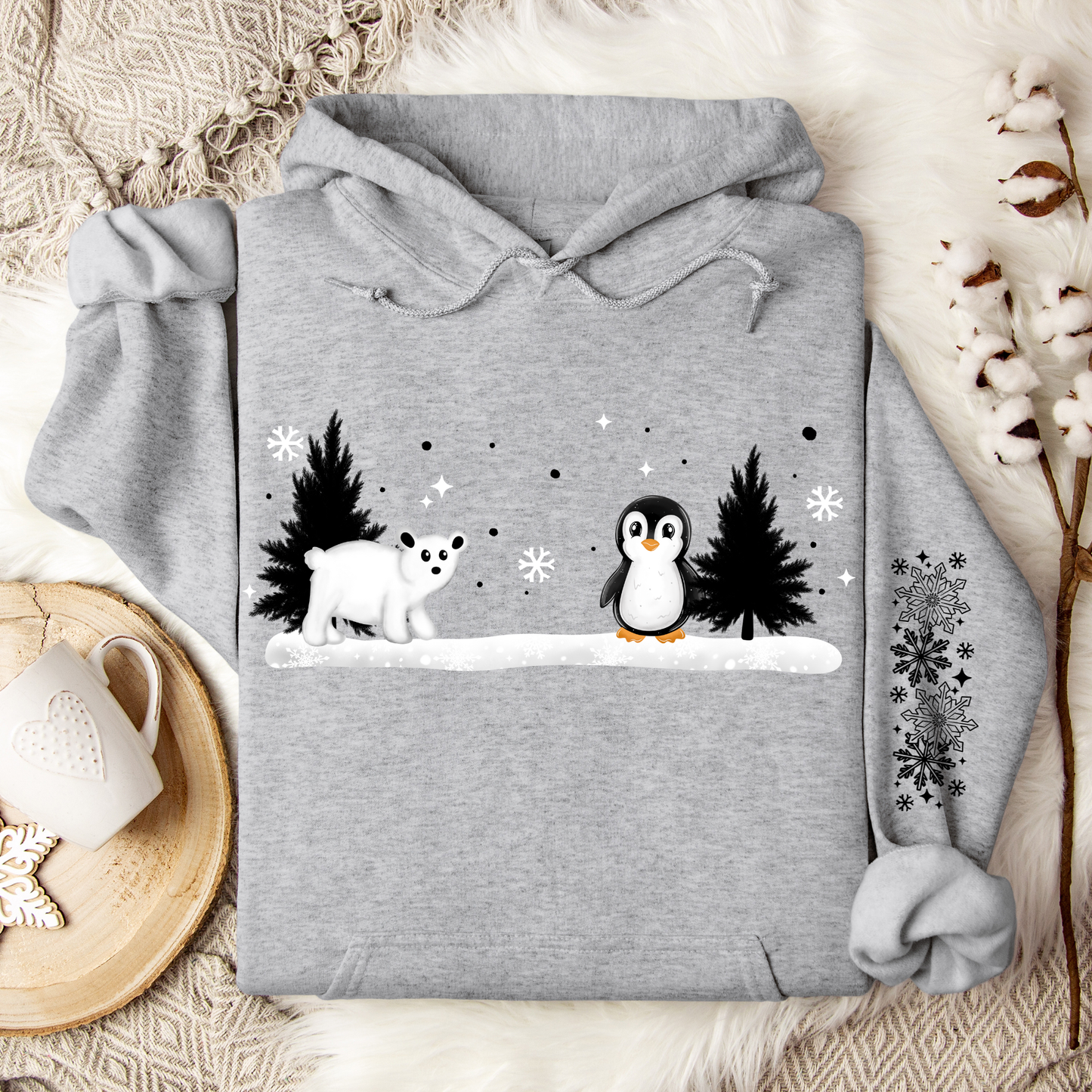 Winter Animals w/Optional Sleeve Design