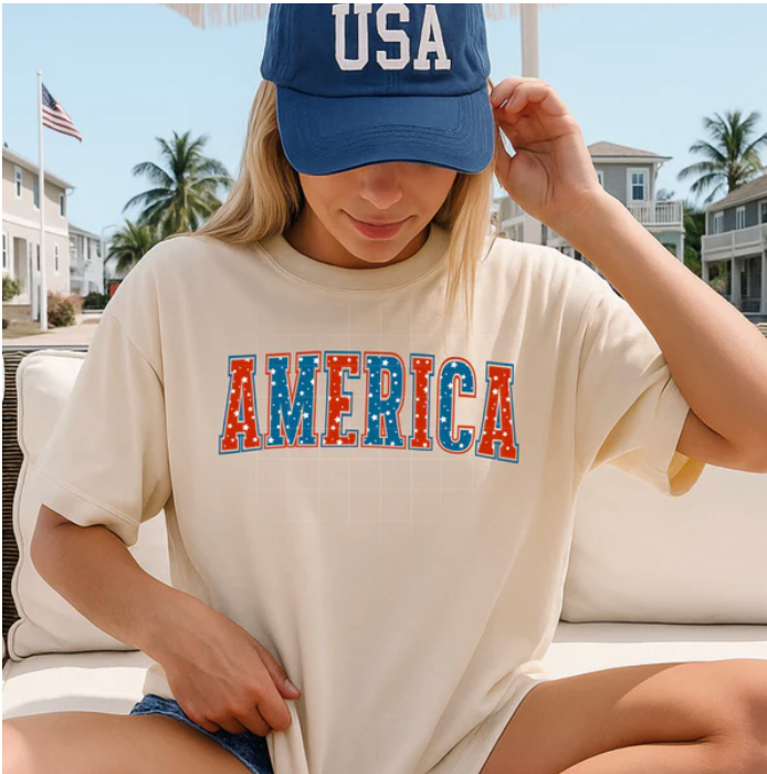 Fourth of July Tee Grab (tee or tank)
