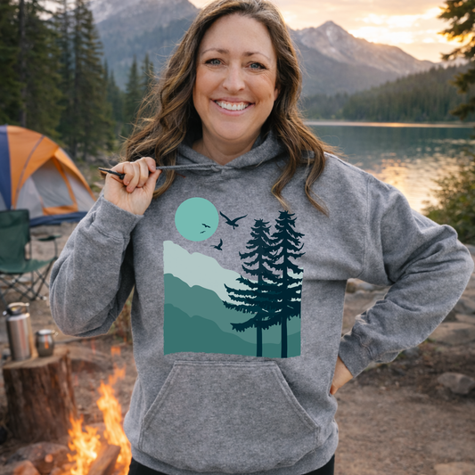 Landscape - two colors