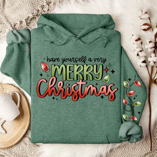 Merry Christmas - Optional Sleeve Design