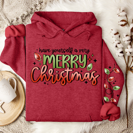 Merry Christmas - Optional Sleeve Design