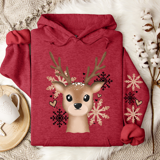 Reindeer (Adult) - Optional Sleeve Design