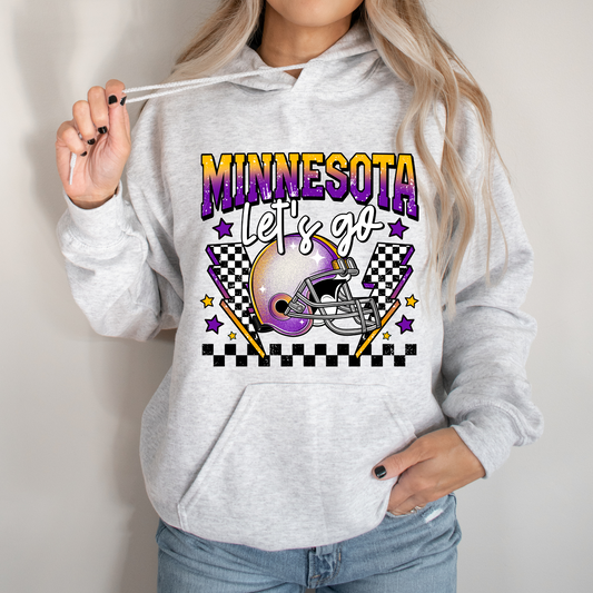 Let's Go Minnesota Regular Hoodie