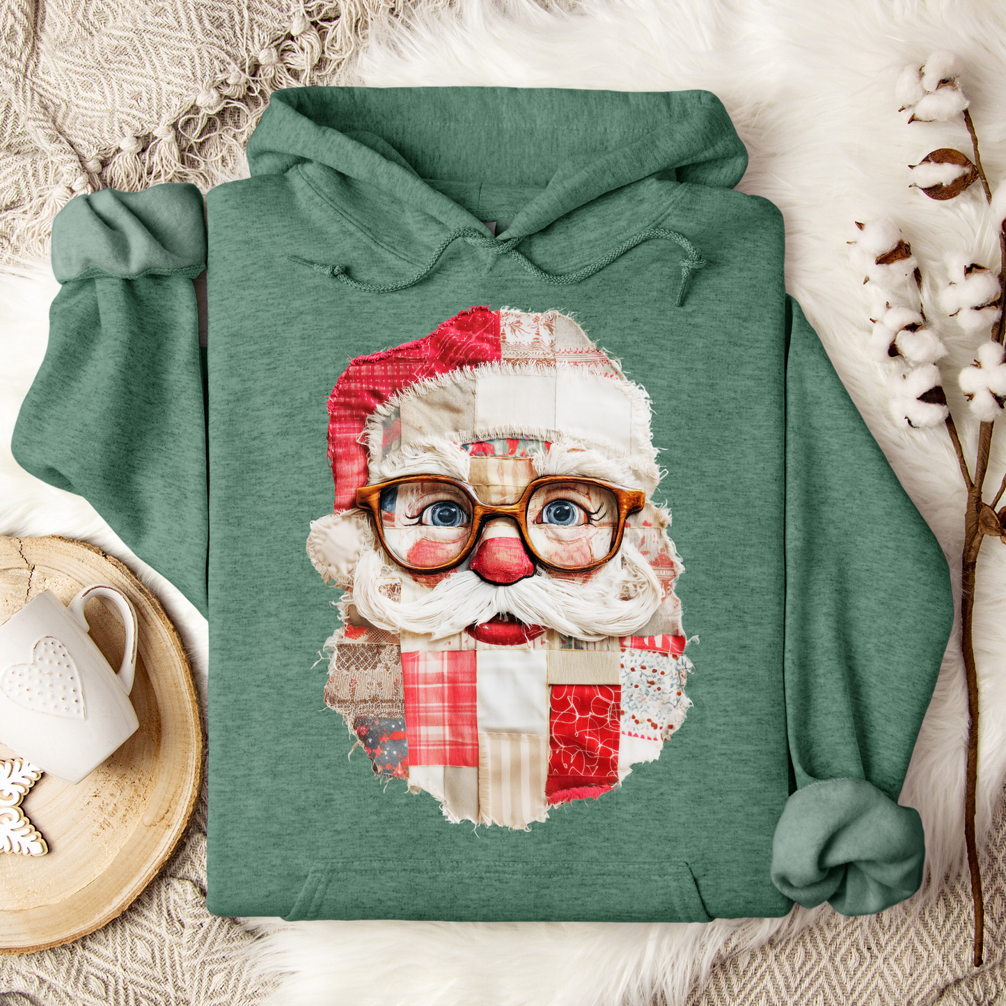 Patchwork Santa