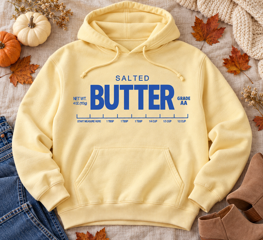 Butter Hoodie or Tee (Boxy or Unisex)
