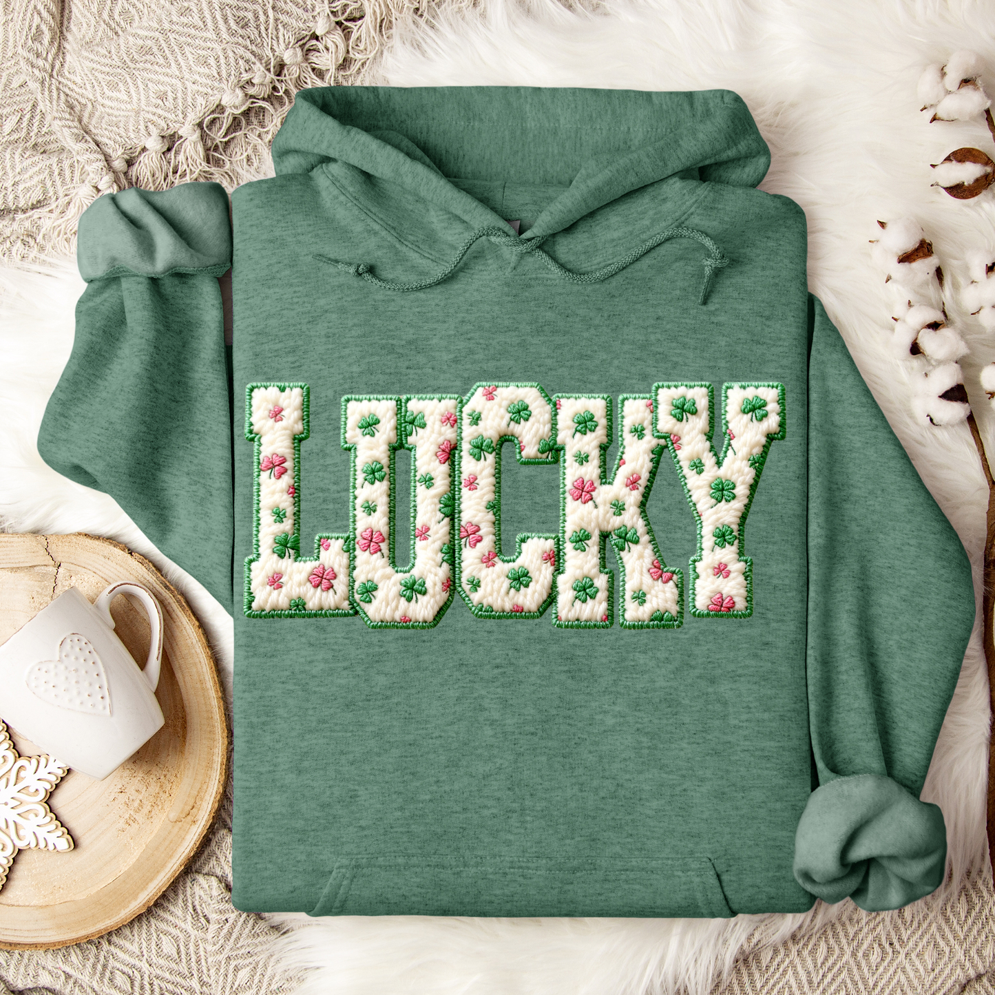 Faux Yarn Lucky