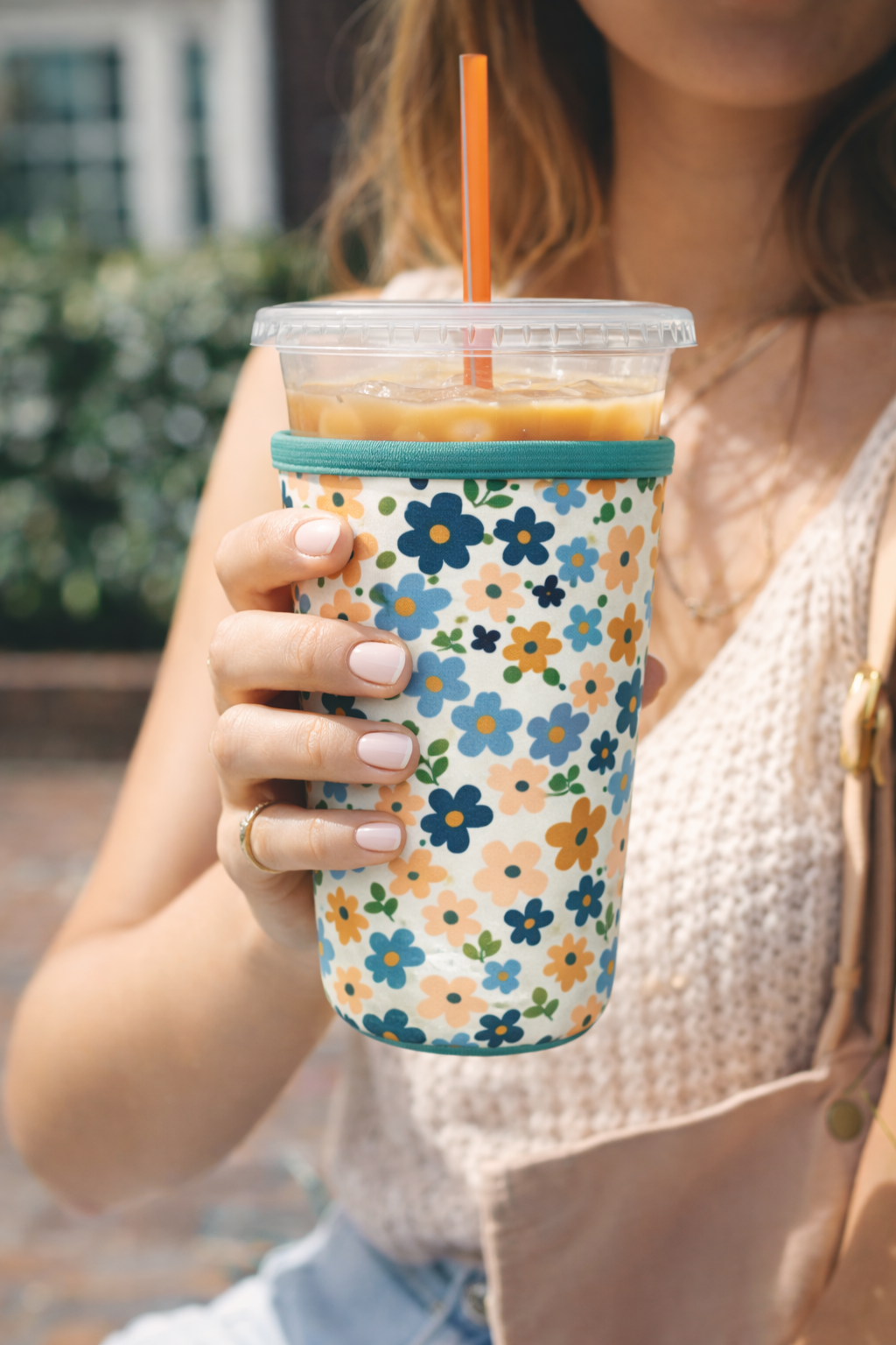 Floral Cup Hugger
