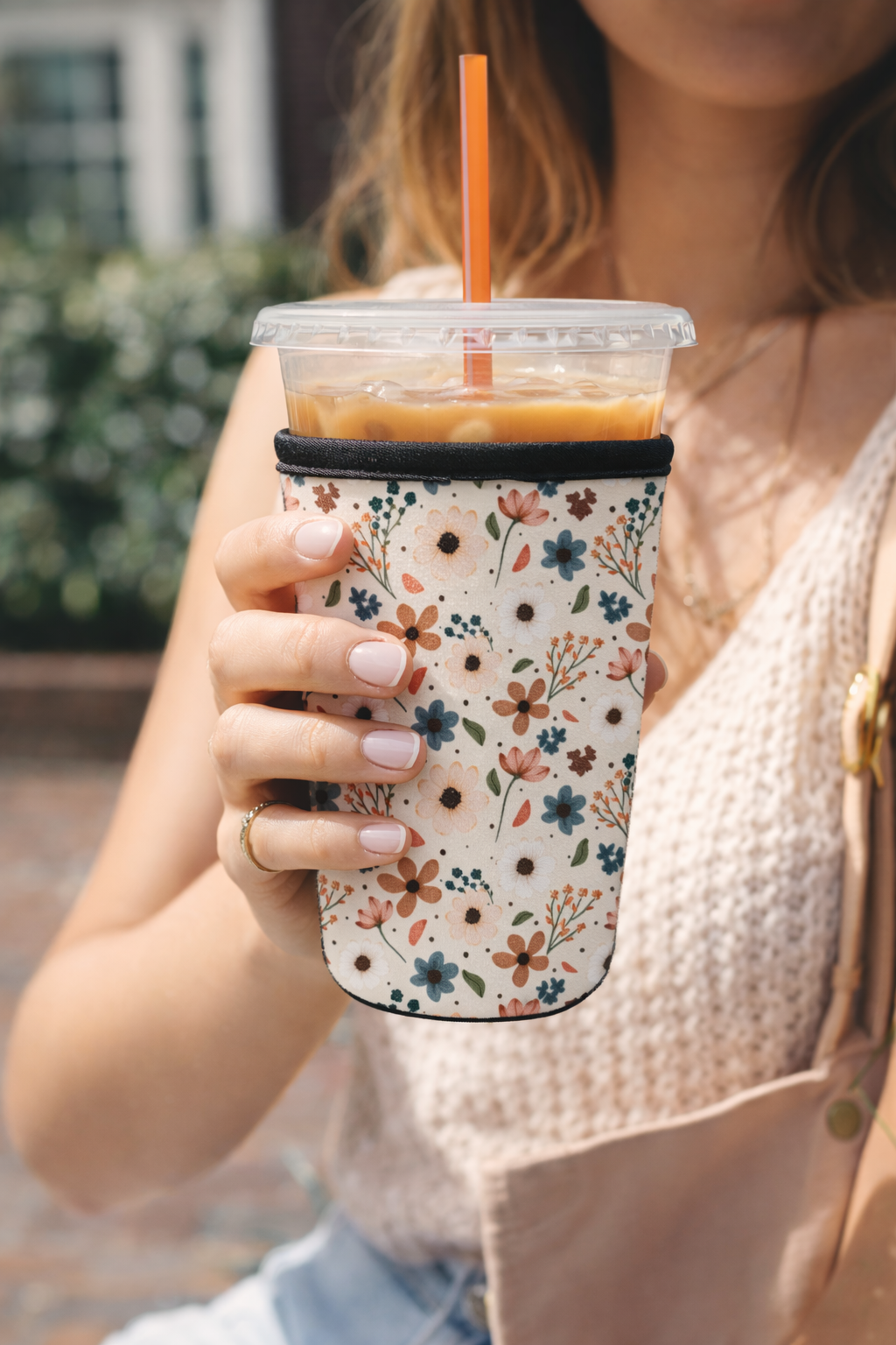 Floral Cup Hugger