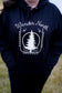 Wander North Hoodie - Black - READY TO SHIP!