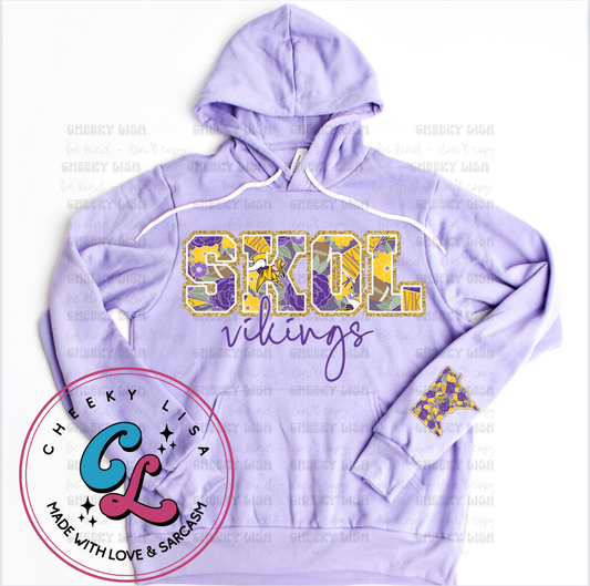Skol Hoodie - Bella Canvas Lavender