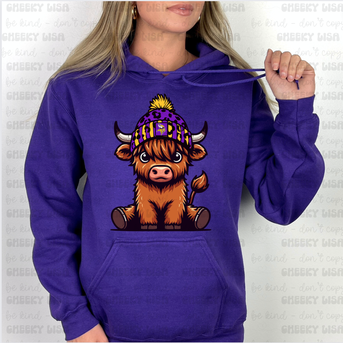 Customize My Highland Cow Hoodie!