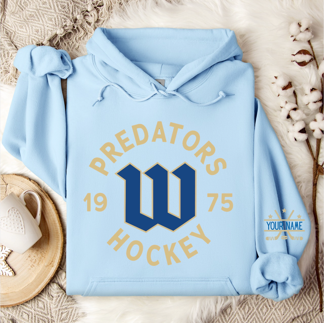 Blue Predators Hoodie