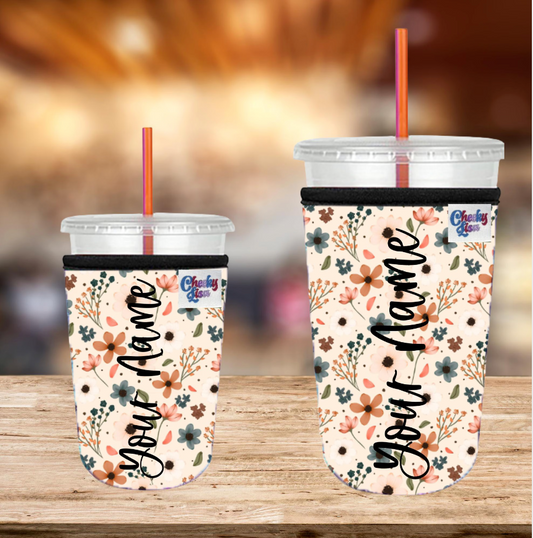 Floral Cup Hugger