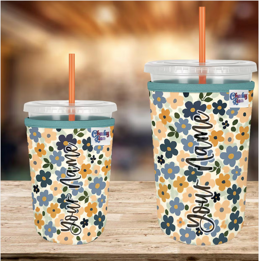 Floral Cup Hugger