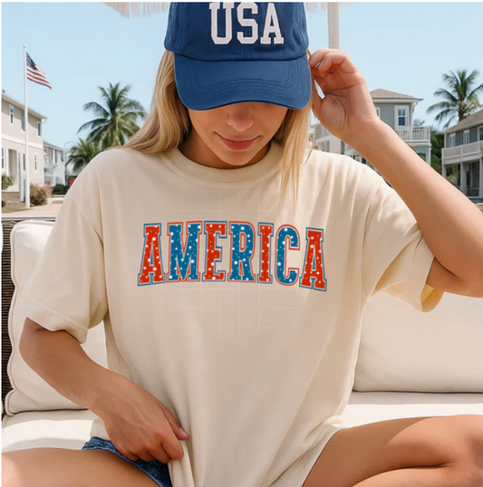 Fourth of July Tee Grab (tee or tank)