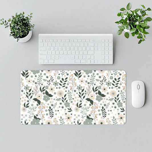 Desk Mat - Sage Floral
